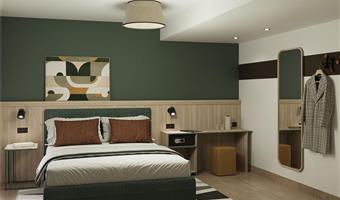 1 letto matrimoniale king size, camere non fumatori, camera per famiglie, divano letto