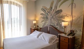 1 letto matrimoniale queen size, camera standard, letto doppio su richiesta