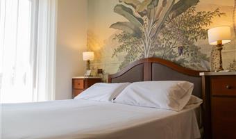 1 letto matrimoniale queen size, camera standard, letto doppio su richiesta