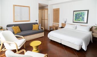 1 letto matrimoniale queen size, camere non fumatori, suite junior, divano letto per uno, terrazza, sea view