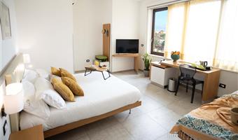 camera tripla, 1 letto queen size e 1 letto singolo, camere non fumatori, camera standard, convertibile in due letti gemelli