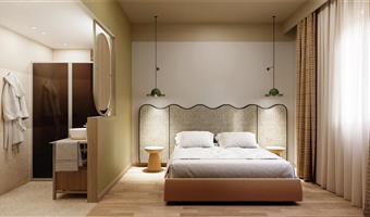 1 letto matrimoniale queen size, camera standard non fumatori, letti singoli su richiesta