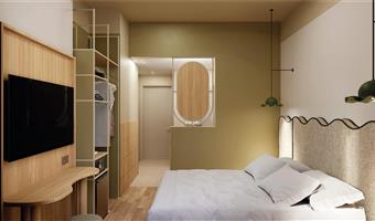 1 letto queen size, 2 letti singoli, camera family deluxe non fumatori