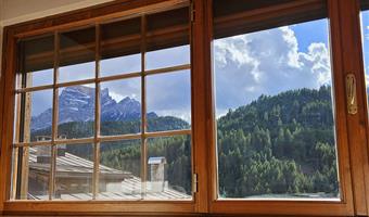 1 letto queen size e 1 letto a castello, camere non fumatori, camera per famiglie, vista sulla montagna, solo doccia