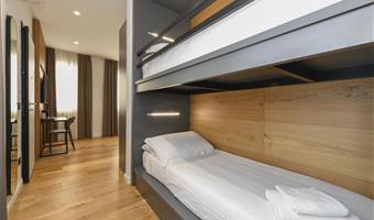 1 letto queen size e 1 letto a castello, camere non fumatori, edificio annesso, camera per famiglie