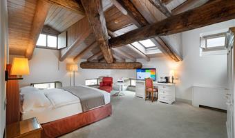 1 letto queen size e 1 letto singolo, camere non fumatori, camera superior, moquette da parete a parete