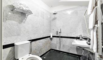 accessibile - 1 letto queen size, strutture per ospiti disabili, doccia per disabili, camera stile classico, moquette da parete a parete, convertibile in due letti gemelli, camere non fumatori