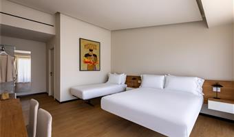 1 letto matrimoniale queen size, camere non fumatori, suite junior, divano letto per uno, salottino