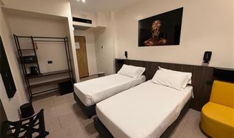 1 letto matrimoniale queen size, camere non fumatori, camera standard, convertibile in due letti singoli