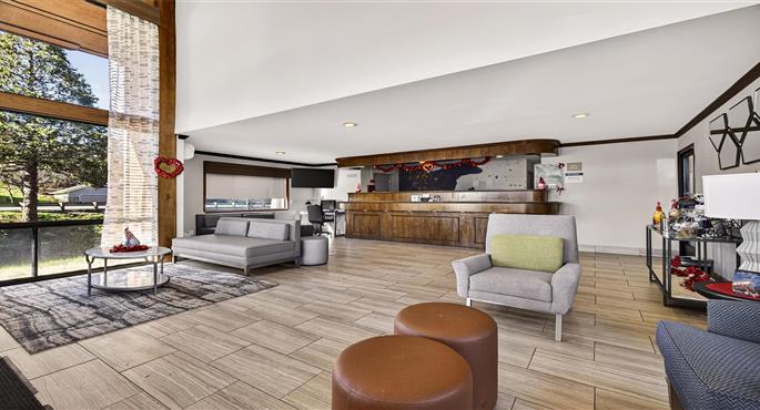 Hall del Best Western Amador Inn a Jackson - 05399