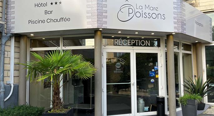 Esterni del Best Western Hotel La Mare O Poissons - Ouistreham - 93713