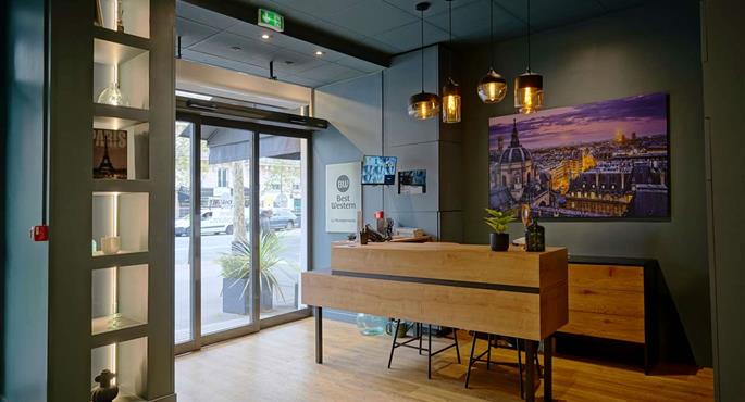 Hall del Best Western Hotel Le Montparnasse a Paris - 93729