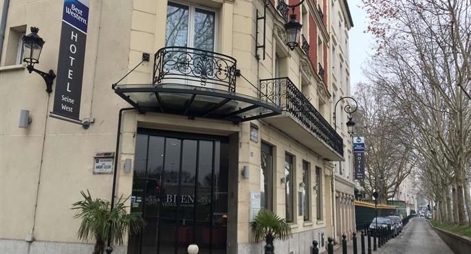 Esterni del Best Western Seine West Hotel - Puteaux - 93832