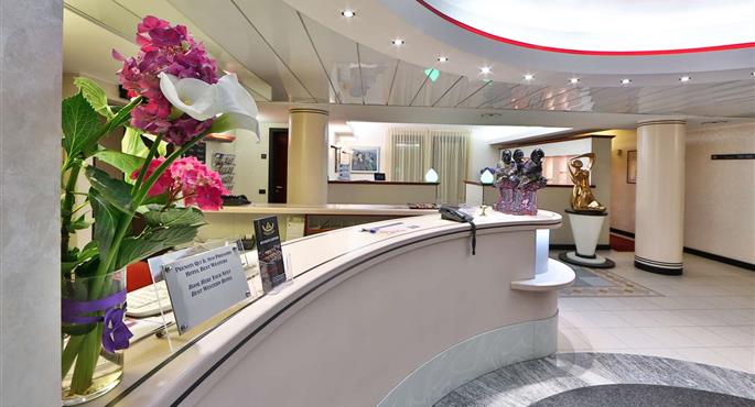 Hall del Best Western Hotel Solaf a Bergamo Medolago - 98150