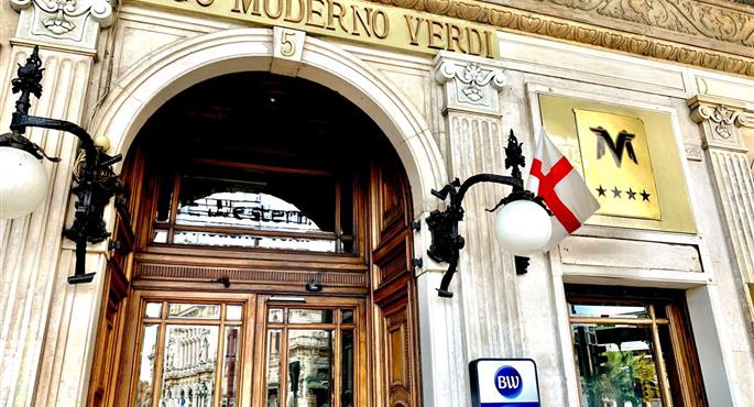 Esterni del Best Western Hotel Moderno Verdi - Genova - 98342