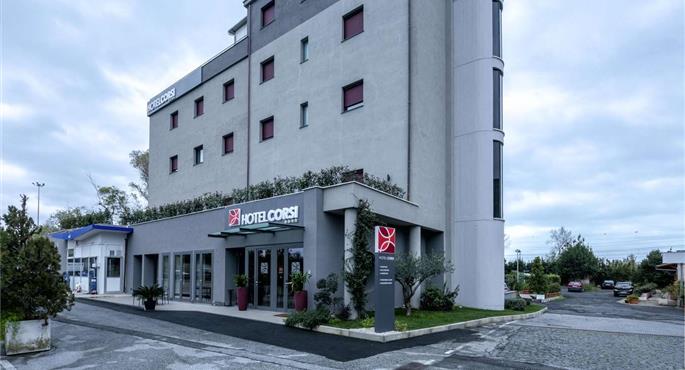 Esterni del Best Western Hotel Corsi - Fiumicino Torrimpietra - 98408