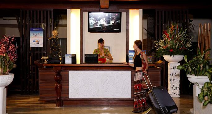 Hall del Best Western Resort Kuta a Bali - 99033